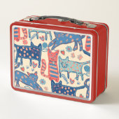 Retro Katten Print (Achterkant)