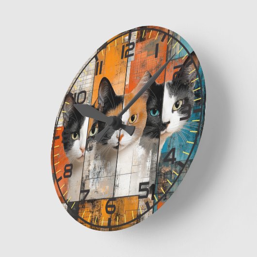 Retro Kattenklok, Kattenklok, Retro Ronde Klok (Hoek)