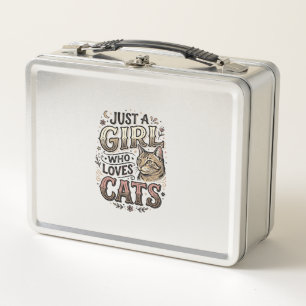 Retro kattenliefhebber meisje typografie ontwerp_1