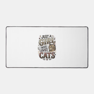 Retro kattenliefhebber meisje typografie ontwerp_1 bureaumat