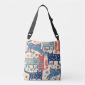 Retro Kattenzak Crossbody Tas (Voorkant)