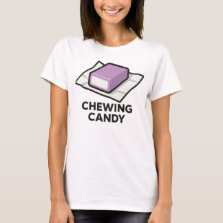 Retro kauwen Snoep illustratie T-shirt