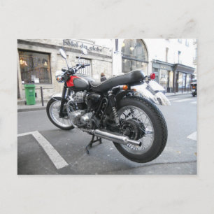 Retro Kawasaki W650 Briefkaart