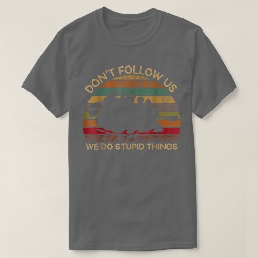 Retro kayaking canoe River die grappig G T-shirt (Design voorkant)