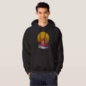 Retro Kayaking Hoodie (Voorkant volledig)