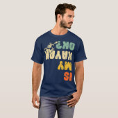 Retro Kayaking Sarcastic Paddling Kayaker Is My T-shirt (Voorkant volledig)