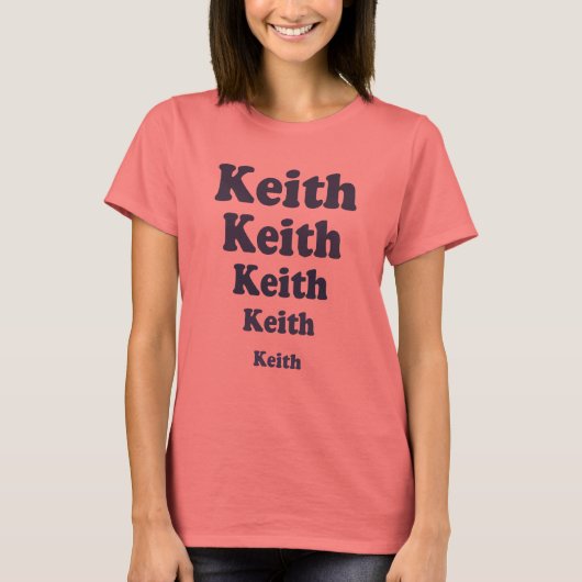 Retro Keith T-shirt (Voorkant)