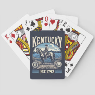 Retro Kentucky Pokerkaarten