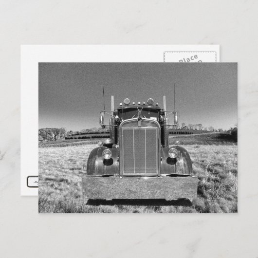 Retro Kenworth Briefkaart (Voorkant / Achterkant)