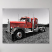 Retro Kenworth Poster (Voorkant)