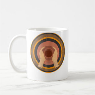 Retro Keramische Kunstenaar Cadeau Aardewerk Koffiemok