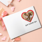 Retro Kersen & Foto Vriend Funny Valentijnsdag Feestdagen Kaart