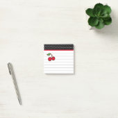 Retro Kersen Notitieblok Post It Notities Post-it® Notes (Kantoor)