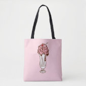 Retro kersenfruitsap tas (Voorkant)