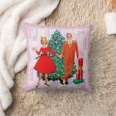 RETRO KERST 1950'S KOPPEL KUSSEN (Deken)