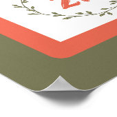 RETRO KERST ADVENTKALENDER 2023 POSTER (Hoek)