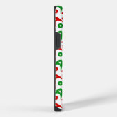 Retro Kerst Boemerangen iPhone Hoesje (Rechterkant)
