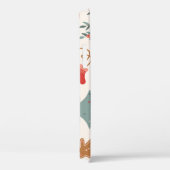 Retro Kerst Gingerbread Patroon. Case-Mate iPhone Case (Achterkant / Rechts)