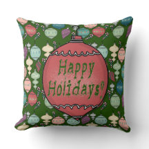 Retro Kerst Herladen - Pastels op Fles Groen