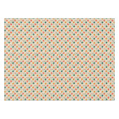 Retro Kerst Ornament en Cadeaupatroon Tafelkleed (Voorkant (Horizontaal))