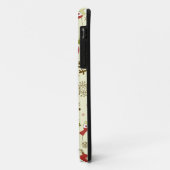 Retro Kerst Sketch Naadloos Patroon Case-Mate iPhone Case (Achterkant/links)