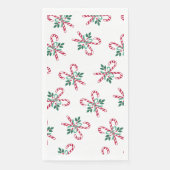 retro kerst snoepjes servet (Voorkant)