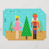 Retro Kerst Speelgoed Parade Fotokaart Feestdagenkaart (Voorkant / Achterkant)