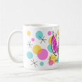 Retro Kerstbal Beker Koffiemok (Links)