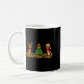 Retro Kerstbal Python Slang Kerstman Rendier Koffiemok (Links)