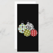 Retro kerstballen T-shirts en cadeaus (Voorkant / Achterkant)