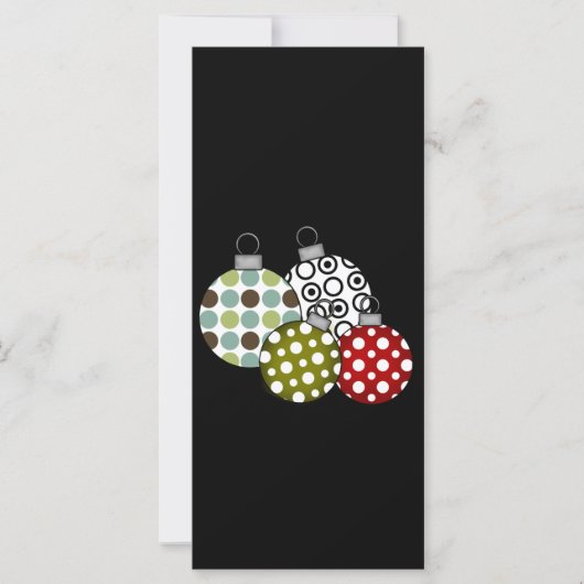 Retro kerstballen T-shirts en cadeaus (Voorkant)