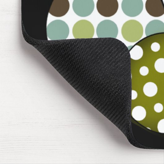 Retro kerstballen T-shirts en cadeaus Muismat (Hoek)