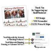  Retro Kerstbomen Cadeaus Vakantie Foto Feestdagenkaart