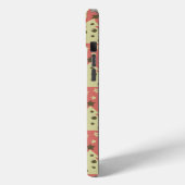 Retro Kerstbomen holly bessen ster snoep Case-Mate iPhone Case (Achterkant / Links)