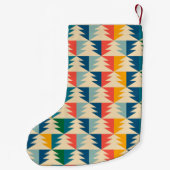Retro kerstboom - Aangepast Kleine Kerstsok (Achterkant)