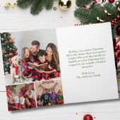 Retro Kerstboom Bes Krans 3 Foto Maatwerk Kaart