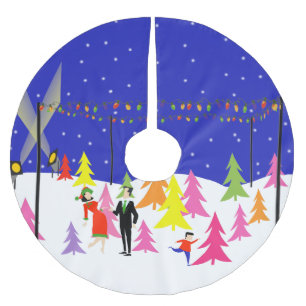 Retro kerstboom Boerderij kerstboomrok Rok