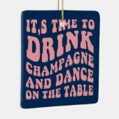 Retro Kerstboom Cookie Ornament (Rechts)