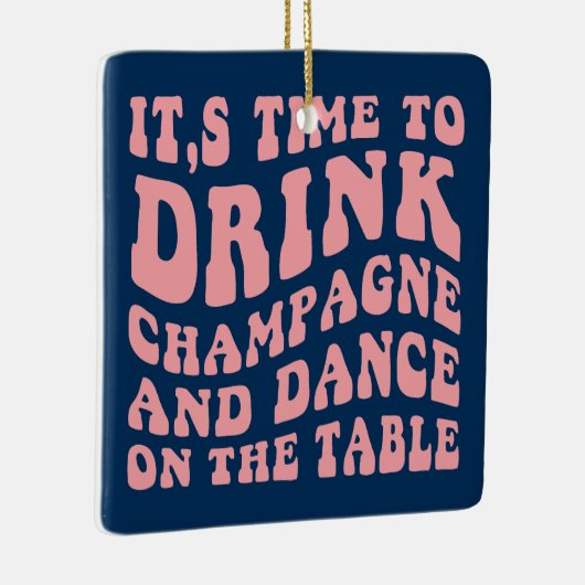 Retro Kerstboom Cookie Ornament (Rechts)