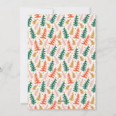 Retro Kerstboom Vakantie Familie Fotokaart Feestdagenkaart (Achterkant)