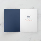 Retro-kerstboomklep (Shopping Chaos Card) Feestdagen Kaart (Binnen)