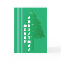 Retro kerstboomontwerp