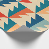 Retro kerstboompapier cadeaupapier (Hoek)