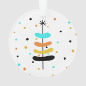 Retro kerstboomversiering ornament (achterkant)