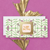 Retro kerstcadeaubon