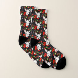 Retro-Kerstdroomcartridge All-Over-Print Socks Sokken