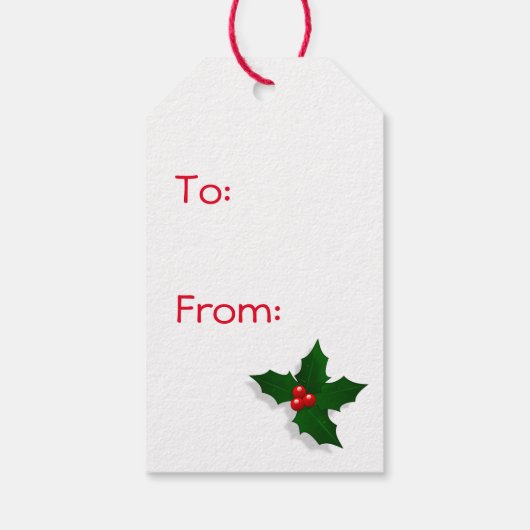 RETRO KERSTENGEL IN SNEEUWGESCHENK LABEL CADEAULABEL (Achterkant)