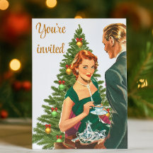 Retro Kerstfeest in de jaren 40 
