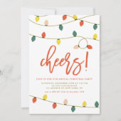 Retro kerstfeest kaart (Voorkant)