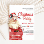Retro Kerstfeest uitnodiging<br><div class="desc">Verspreid de feestvreugde met onze aanpasbare kerstprintbare uitnodiging,  perfect voor het verzamelen van vrienden en familie voor een feestelijk feest. Met elegante design en eenvoudig te bewerken tekst zet deze uitnodiging de toon voor een vrolijk vakantieseizoen. 45SE A</div>